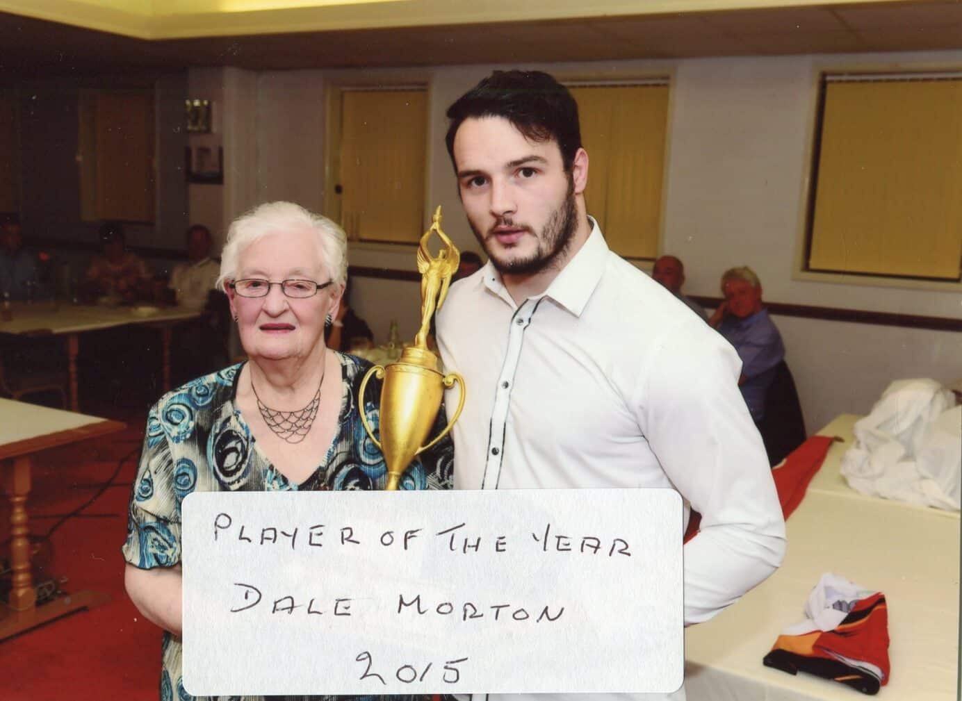 Elsie Fryer Collection - Dale Morton Player Of The Year 2015